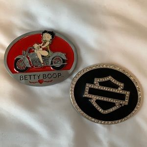 2 Belt Buckles